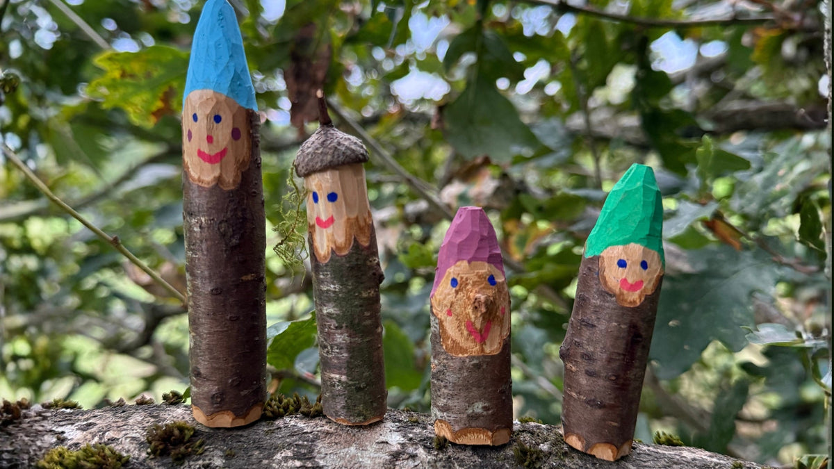 Whittling Gnomes from Sticks