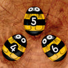 Honey Bee Number Stones