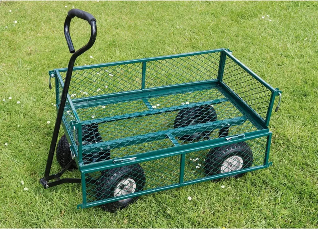 Steel Mesh Trolley / Gardeners Cart