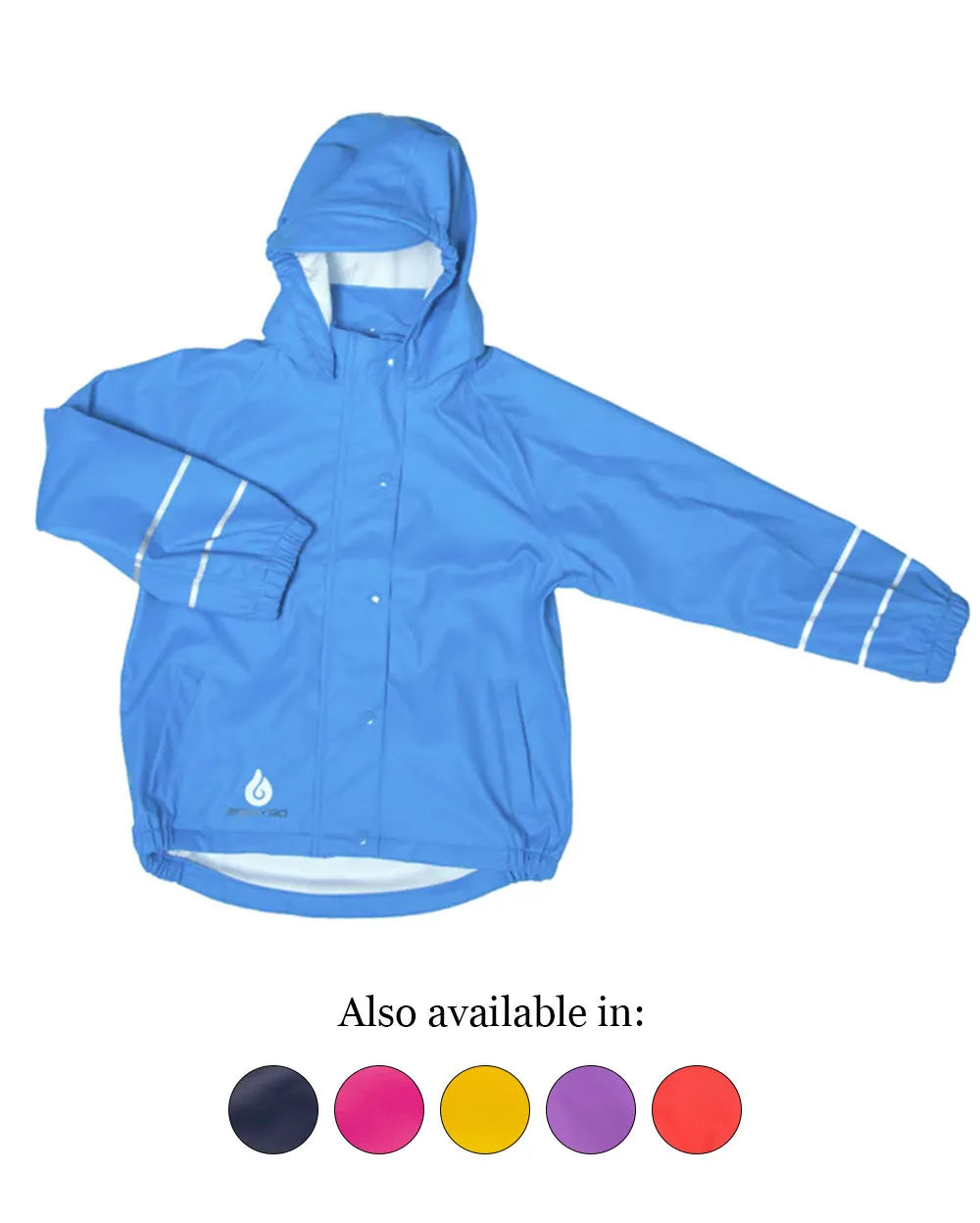 Children's Waterproof PU Coated Jacket