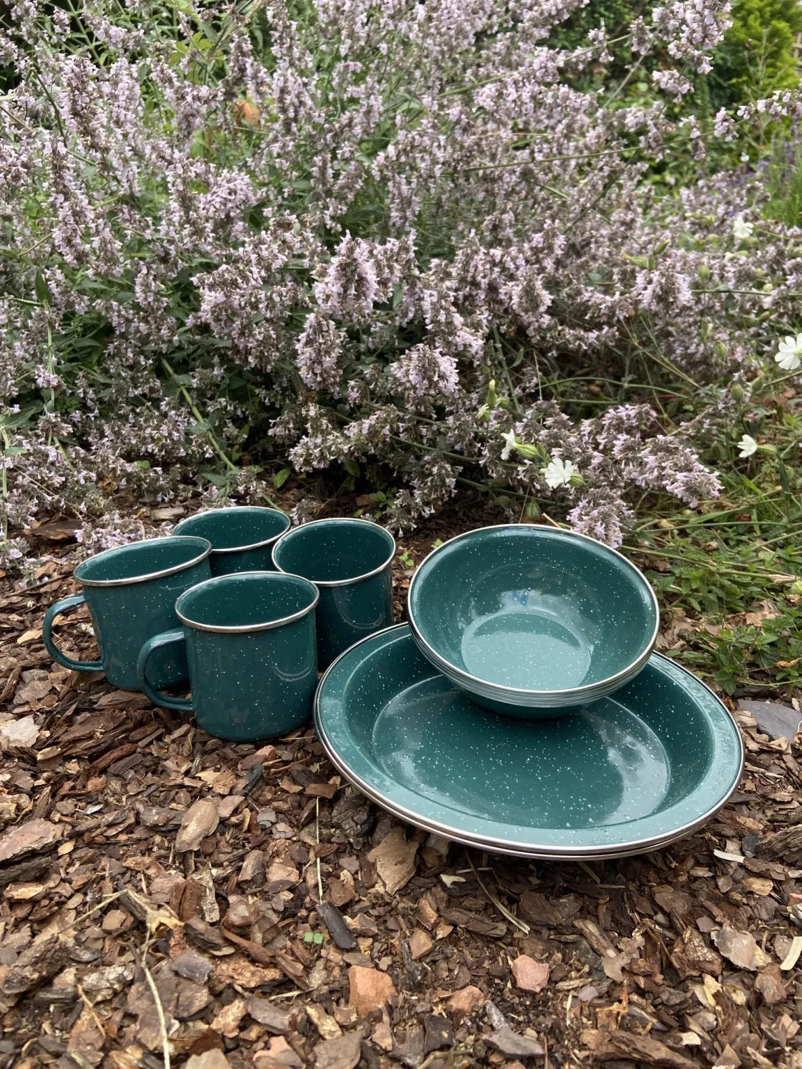 Enamel Tableware Set