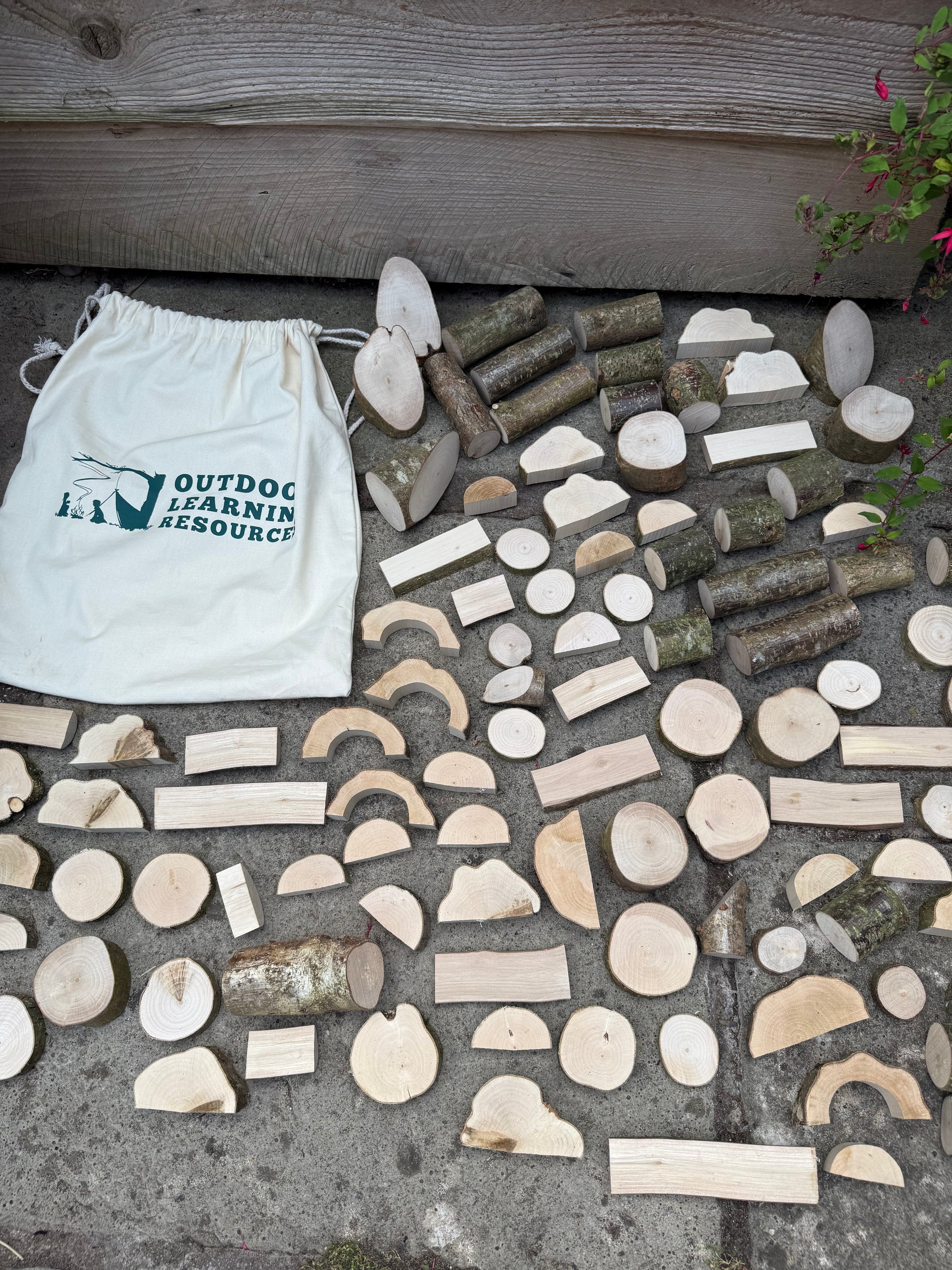 Bumper Natural Building Block Set