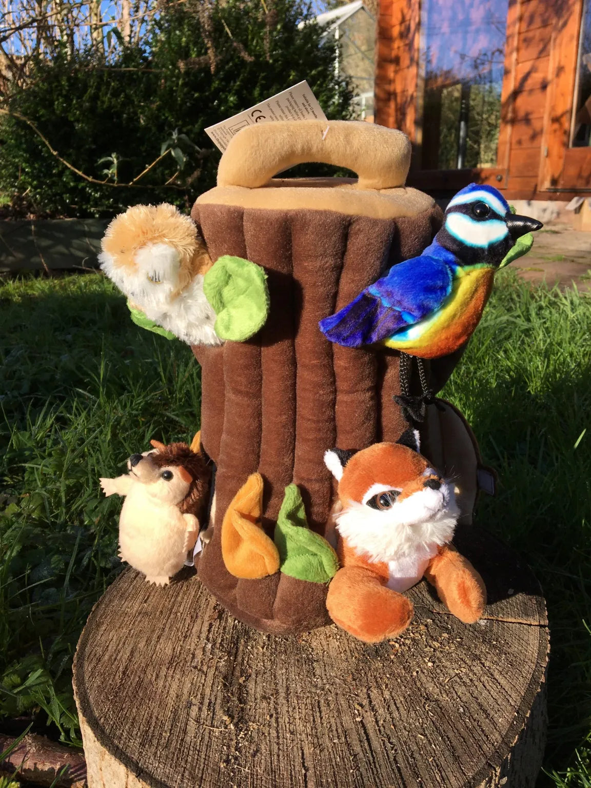 Treehouse Hideaway Soft Toy & Finger Puppets