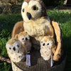 Tawny Owl Hideaway Hand Puppet