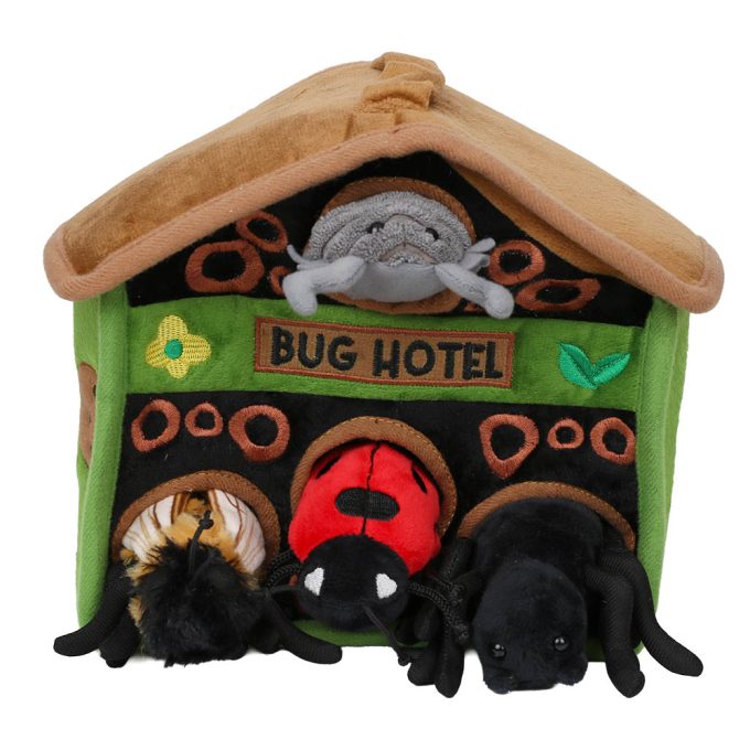 Bug Hotel Finger Puppet Set