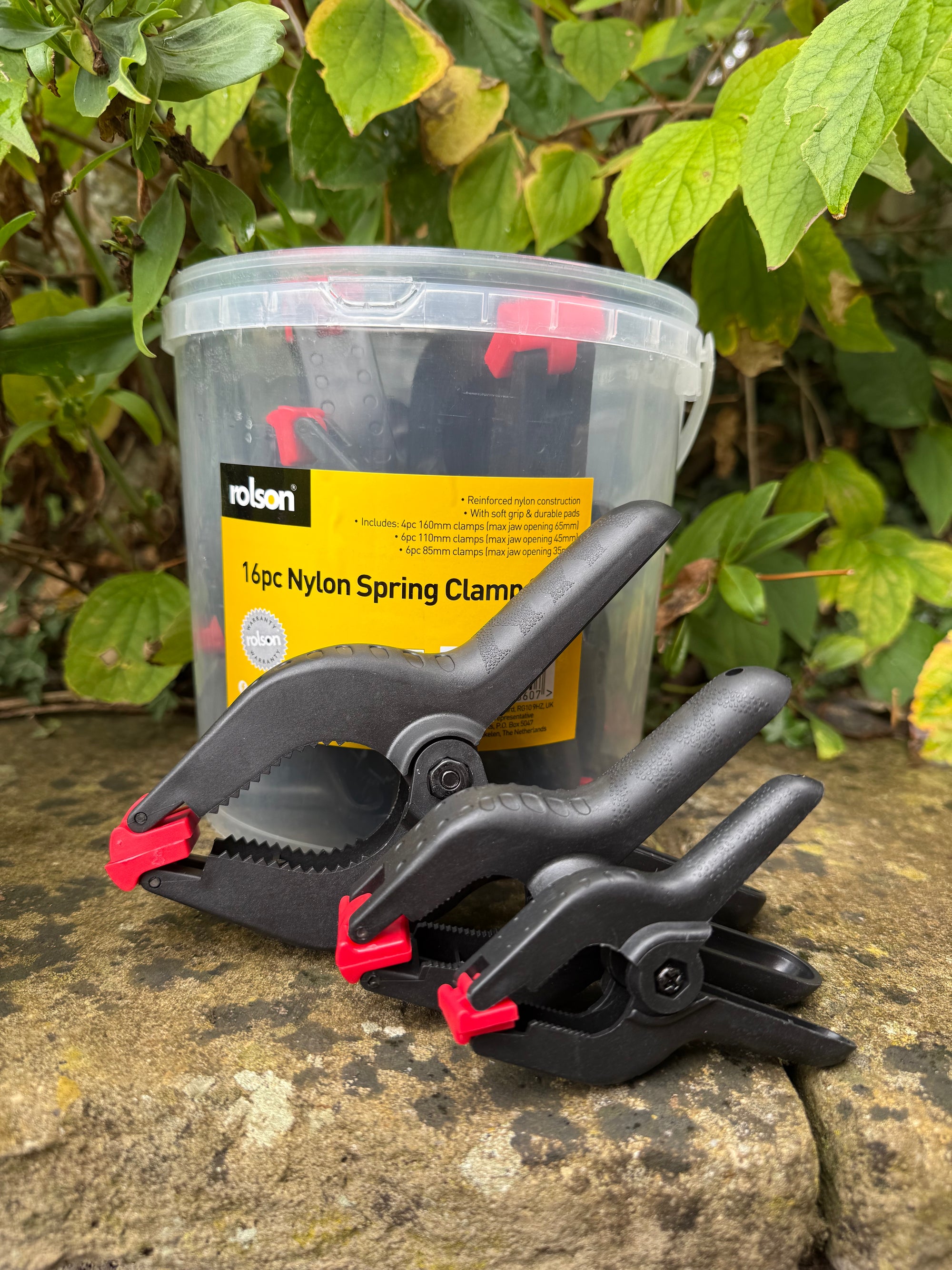 16pc Spring Clamp Set