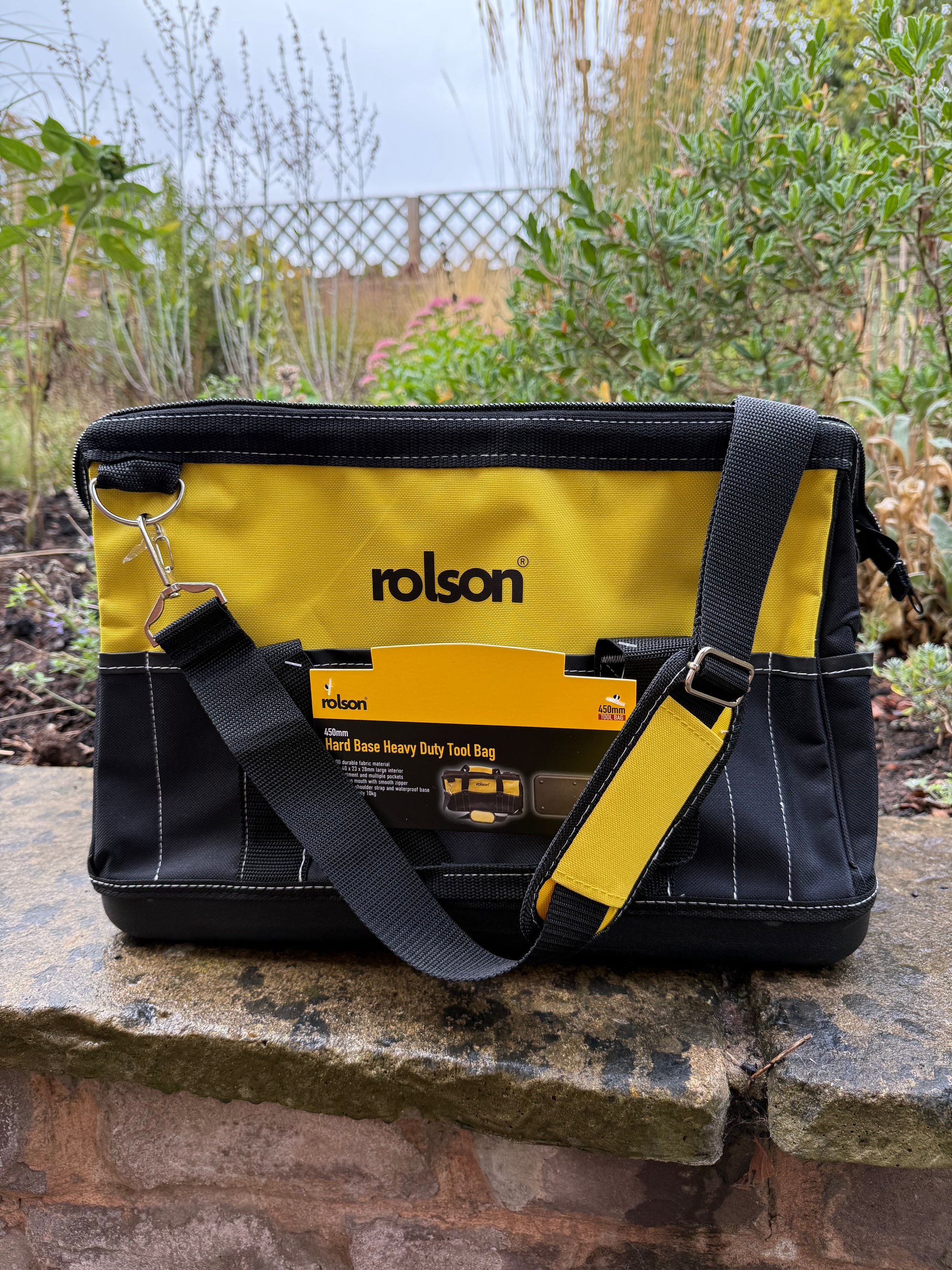 Zip Top Hard Base Tool Bag 45cm