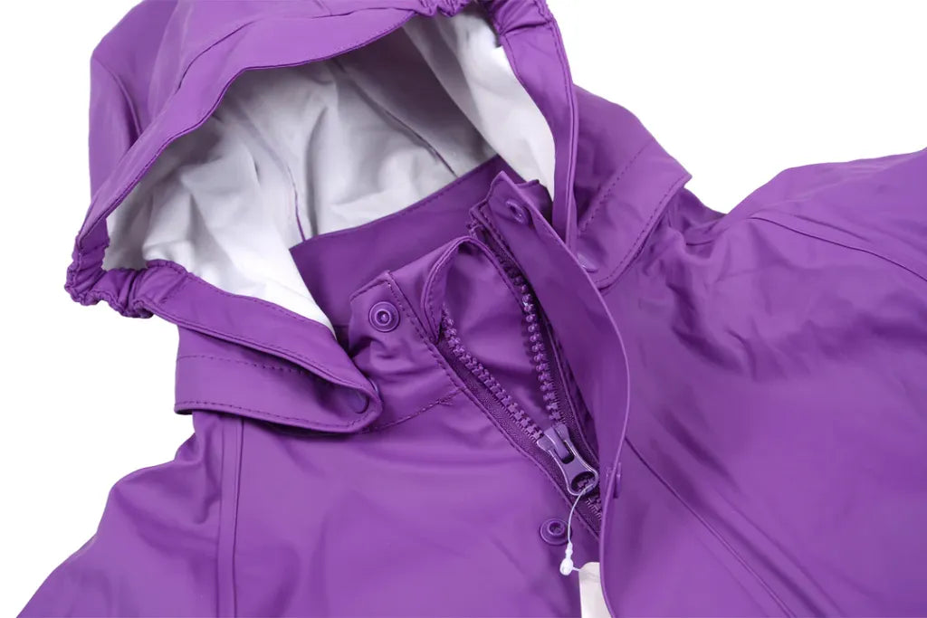 Children's Waterproof PU Coated Jacket