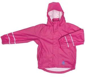 Children's Waterproof PU Coated Jacket